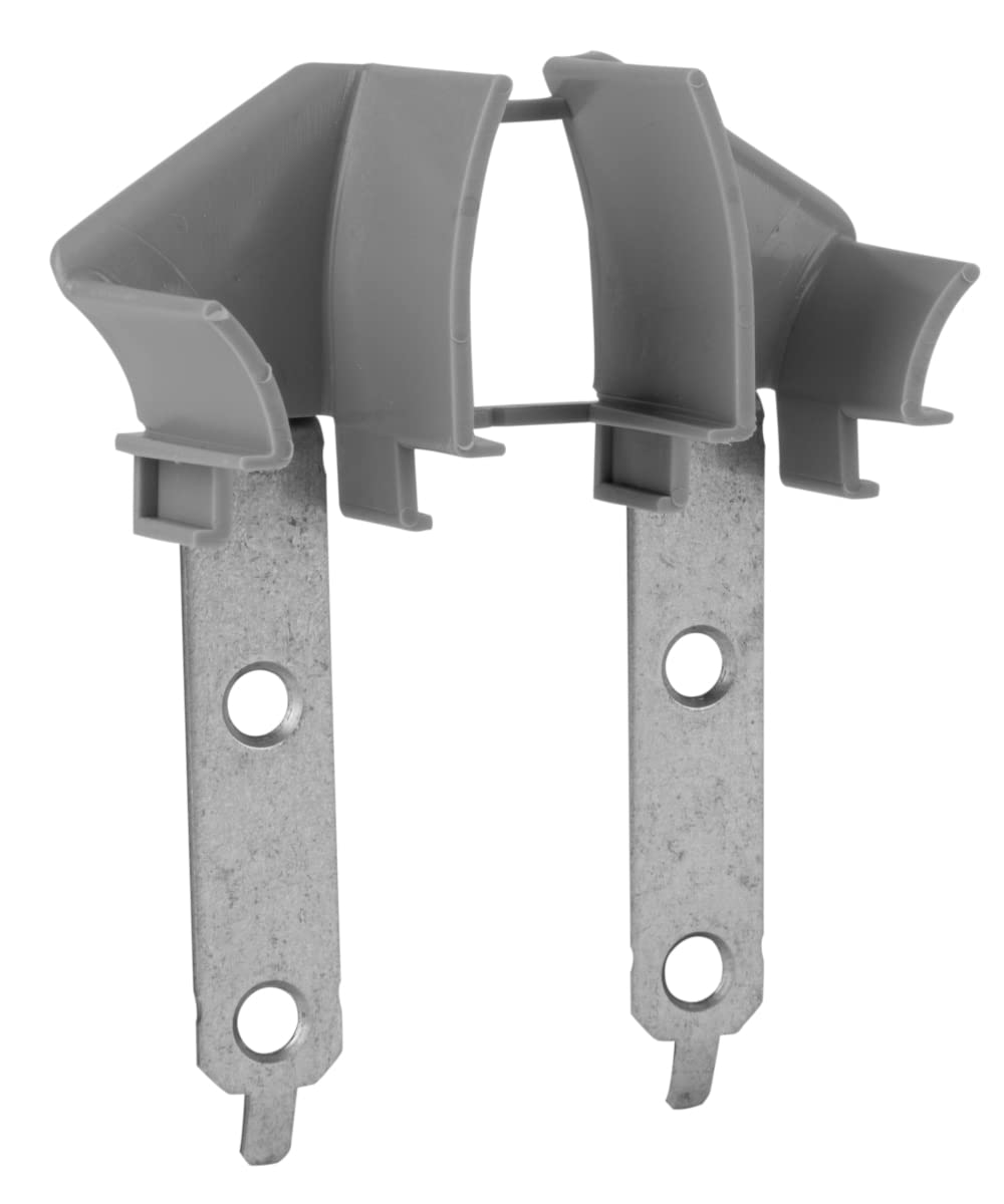 Schellenberg 20073 Universal Roller Shutter Inlet Funnel Maxi for Easy Roller Shutter Guidance, Inlet Width 16 mm, Protects Roller Shutter Shutter and Guide Rails from Damage, 1 Pair