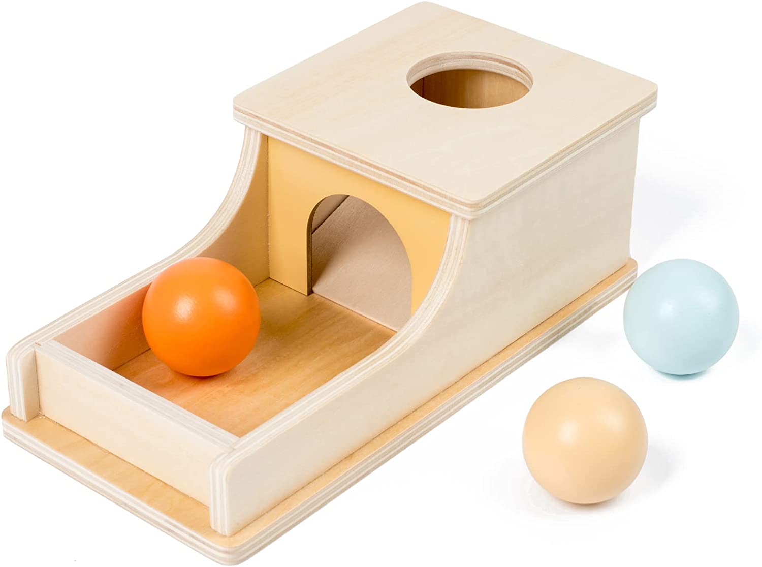 YAANI Jumbo Object Permanence Box - Montessori Toys for Babies 6-12 Months, Sensory Baby Toys 6 Months Plus, Toddler Toys for 1 Year Old, Boys & Girls Learning Toys, Fine Motor Skills Toy