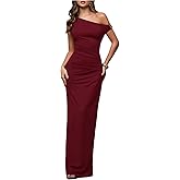 Milumia Women's Off The Shoulder Bodycon Maxi Dresses Sleeveless Cocktail Party Evening Dress