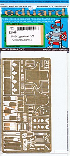 EDU32406 1:32 Eduard PE - P-40N Warhawk Upgrade Set (for use with the Eduard/Hasegawa model kit) [MODEL KIT ACCESSORY]