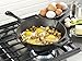 T-fal E83405 Pre-Seasoned Nonstick Durable Cast Iron Skillet/Fry pan Cookware, 10.25-Inch, Black