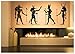 Wall Vinyl Sticker Egypt Culture Seth Ra Anubis Horus Osiris Mural Decal Egyptian Gods Room Decor Art AS1009
