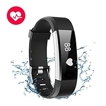 Pulsera Actividad Pulsómetro Impermeable IP67 GRAN’T Pulsera Inteligente con Monitor de Ritmo Cardíaco Monitor de Actividad Podómetro Monitor de Calorías y Sueño Pulsera Bluetooth Móvil Compatible con