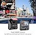 Dual Dash Cam 3.0'' LCD Full HD1920x1080P Front and Rear Sony Sensor Car Camera GPS Infrared Super Night Vision G-Sensor FREE 32GB Card EACHPAI X100 for Uber Lyft Taxi