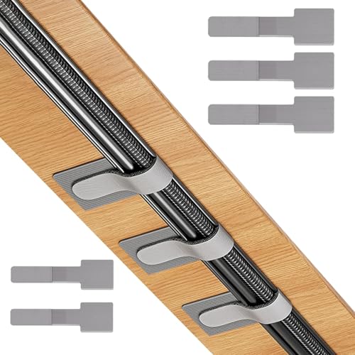 50 PCS Reusable Cable Ties, Self Adhesive Cable Ties, Cable Tidy Management, Reusable Wire Organizers for Cords Hooks for Outdoor String Lights Light Clips