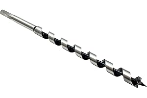 CORTOOL 5/8 Inch x 12 Inch Auger Drill Bit for Wood, Soft and Hard Wood Plastic Drywall with 3/8 Inch Hex Shank