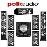Polk Audio TSi 500 7.1 Home Theater Speaker System (TSi 500, TSi 200 & CS10 + HTS12)
