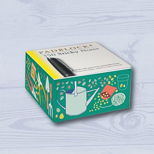 Padblocks Sticky Notes Message Pad - Green Garden