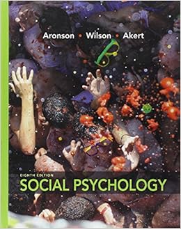 Résultat de recherche d'images pour "Aronson - Social Psychology amazon"