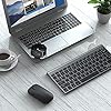 Wireless-Keyboard-and-Mouse-Combo-seenda-Ultra-Thin-Small-Keyboard-and-Mouse-Set-with-Rechargeable-Battery-for-Windows-Devices-Space-Gray Small Wireless Keyboard and Mouse, seenda Ultra Compact Rechargeable USB Keyboard and Mouse Combo with Portable Size Low…