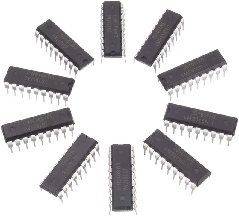 10pcs LM3915N-1 LM3915N LM3915 DIP-18 LED Lighting Drivers DOT/BAR Display DRVR New Original