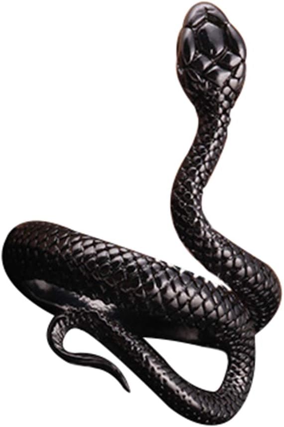 Snake Rings Fashion Animal Rings for Women Snake Ring Vintage Jewelry Rings for Men Adjustable Size
