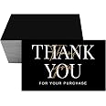 RXBC2011 Thank You For Your Purchase Cards Red Package Insert For Online Business E-commerce Pack Of 100