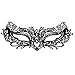 EMILYSTORES Tattoo Lace Costume Halloween Venetian Party Masquerade Mask For Women Cosplay Show 1PC