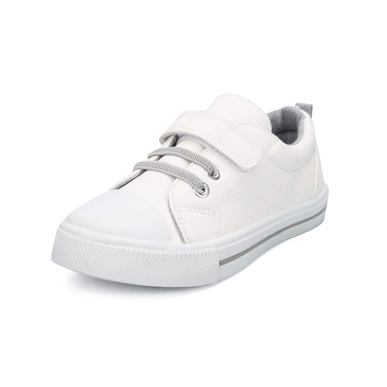 Photo 1 of K KomForme Toddler Shoes Boys Girls Canvas Sneakers, Size 9 Toddler, Off-White