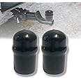 RV Trailer Hitch Ball Cover, Waterproof Heavy Duty Towball Protect Cap for Trucks, Boat, Caravan (2inch Dia), Black, 2 Inch (54343)