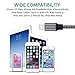 iPhone Charger, Sundix Lightning Cable 3Pack 3FT 6FT 10FT Nylon Braided 8Pin Lightning Charging & Sync Charger Cord for iPhone7,7Plus, 6s, 6sPlus,6, 6Plus, iPhone5,5s,5c,SE, iPad, iPod & More (Black)