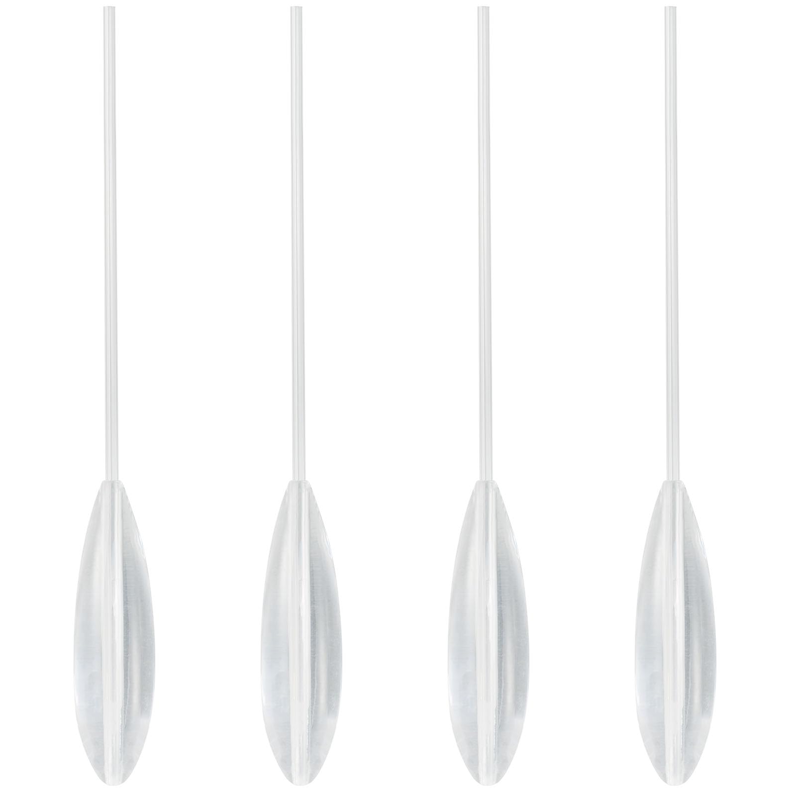 Alwonder 4pcs Bombarda Floats Carp Inline Controller Float in 3 Density Surface Controller Float Long Cast for Carp Beach Coastline Fishing (Sinking,20g)