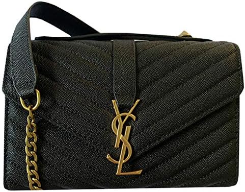 Y Style Purse Women's V-Flap Envelope Chain Shoulder Bag Quilted Genuine Leather CrossbodyHandbag Hobo Bag