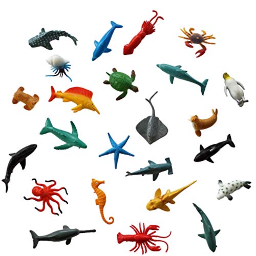 SENSORY4U Dew Drops Water Beads Ocean Explorers Tactile Sensory Kit - 24 Sea Animal Creatures Includ - //coolthings.us