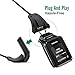 MoKo Charger Dock Compatible with Tomtom Adventurer, USB Data Sync Charge Cradle Dock Charger with 1M Charging Cable fit Tomtom Adventurer/Golfer2/Spark3/Runner2/Runner3 GPS Fitness Running Watch