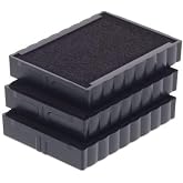 Trodat Replacement Ink Cartridge 6/4750 - pack of 3 Color black