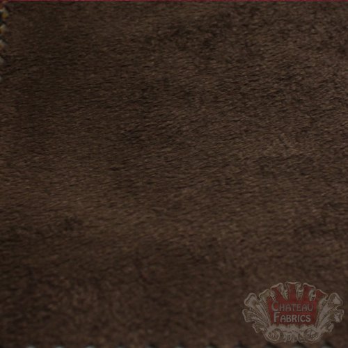 58" MICRO SUEDE FABRIC "CHOCOLATE" FOR UPHOLSTERY (PASSION SUEDE) BTY