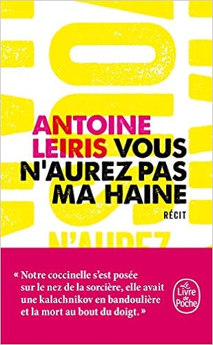 Vous n'aurez pas ma haine