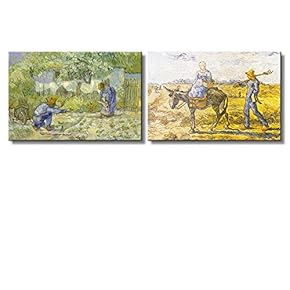 Morning: Peasant Couple Going to Work First Steps...