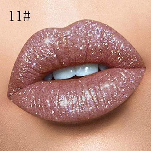 MODEOR Waterproof Long Lasting Liquid Velvet Matte Lipstick Makeup Lip Gloss London Exaggerate Eyeliner Cosmetics Me Up Non-Stick Cup Not Fade Colour Glamorous Halloween Tools Gift Hydrating(11#)