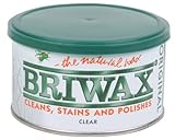 Briwax (Clear) Furniture Wax Polish, Cleans, and Stains