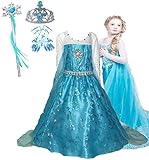 Ice Queen Glitter Princess Dress