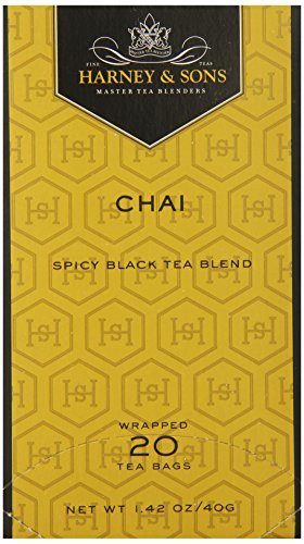 Harney & Sons Premium Chai Black Tea, 20 Tea Bags