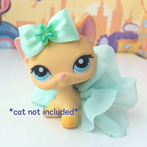 Littlest Pet Shop Accessories LPS Lot Bow Skirt CAT NOT INCLUDED