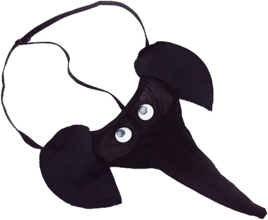 Idealgo Elephant Underwear T-Back G-String Pants
