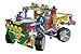 K'NEX 4 Wheel Drive Truck Building Set with Working Lights and Alternate Dune Buggy Design - 313 Pieces