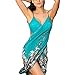 Leben Women's Sexy Summer Holiday Casual Dress Bikini Cover Up Sun Swimwear Beachwear, Green, One Size