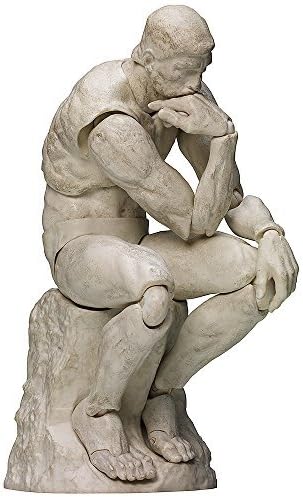 FREEing Table Museum: The Thinker (Plaster Version) Figma Action Figure by FREEing