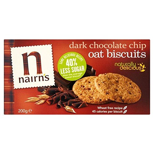 Nairns Dark Chocolate Chip Oat Biscuits 200g by Nairn's
