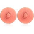Vollence Adhesive Silicone Nipples Reusable Attachable Nipple for Breast Forms