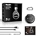 Bluedio U (UFO) PPS 8 Drivers High-End Bluetooth headphones Revolution/3D Sound Effect/Aluminum alloy build/Hi-Fi Rank wireless&wired Over-Ear headsets with carrying hard case Gift (Silver and Black)