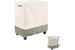 Bitubi Prep Table Cover for Keter Unity Small Portable Outdoor Table,Heavy Duty Waterproof Anti-UV,Outdoor Kitchen Cart Cover