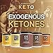 Perfect Keto Exogenous Ketones Powder, BHB Beta-Hydroxybutyrate Supplement, Best Fuel for Energy Boost, Mental Performance, Mix in Shakes, Milk, Smoothie Drinks for Ketosis - Salted Caramel