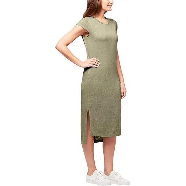 Jessica Simpson Ladies' Midi Dress Loden Green Large at Amazon Women's  Clothing store