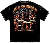 Firefighter T-Shirt Elite Breed American Firefighter Black