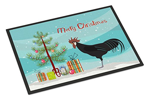 Caroline's Treasures BB9208MAT Minorca Ctalalan Chicken Christmas Doormat 18x27…