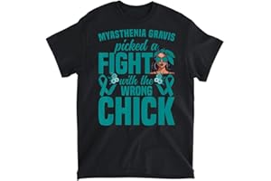 Myasthenia Gravis Awareness Women Girls Myasthenia Gravis T-Shirt, Tank Top, Long Sleeve, Sweatshirt, Hoodie Men Women Kids M