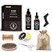 SZILBZ Beard Kit for Men Grooming & Care - Beard Oil, Beard Balm, Beard Wash,Beard Brush, Comb, Scissors, Ebook, Stylng Tool, Christmas Gifts for Men Dad Husband Boyfriend