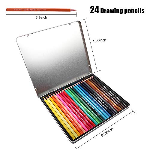Drawing colored pencils & Art coloring pencil set,For Adults and Kids