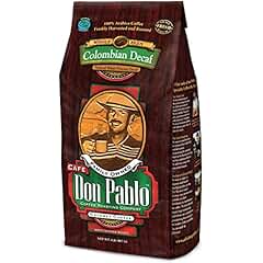 Don Pablo Decaf Swiss Colombian Gourmet Coffee Decaffeinated (Our Best Tasting Decaf Coffee)